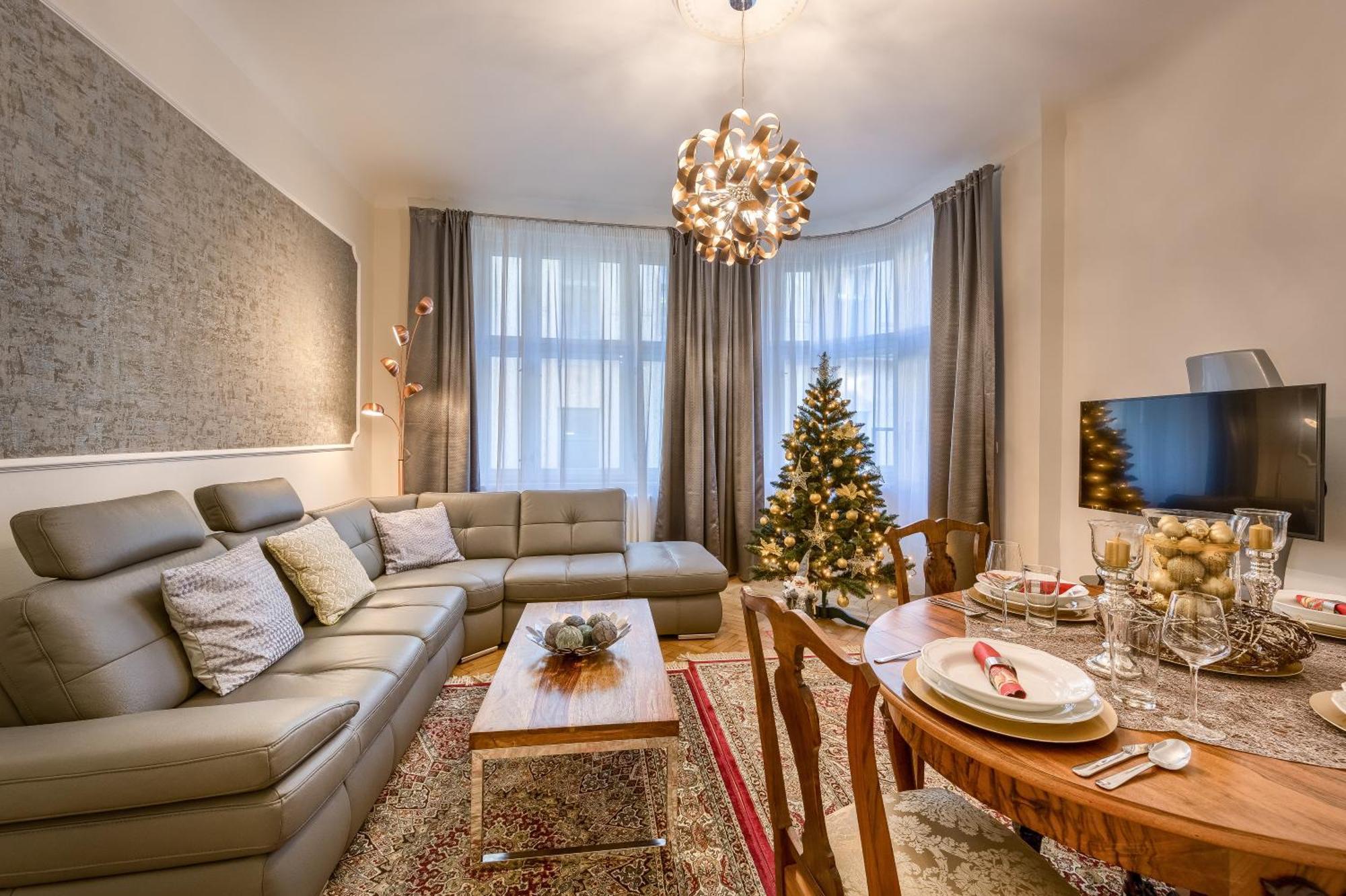 Pragueone Apartment,A/C,Terrace Pokój zdjęcie